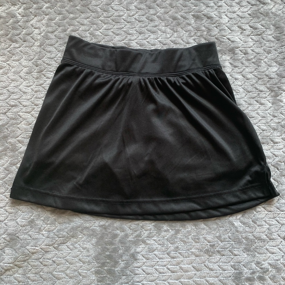 Black tennis skirt